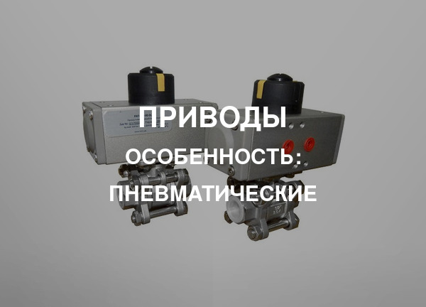 Особенность: Пневматические